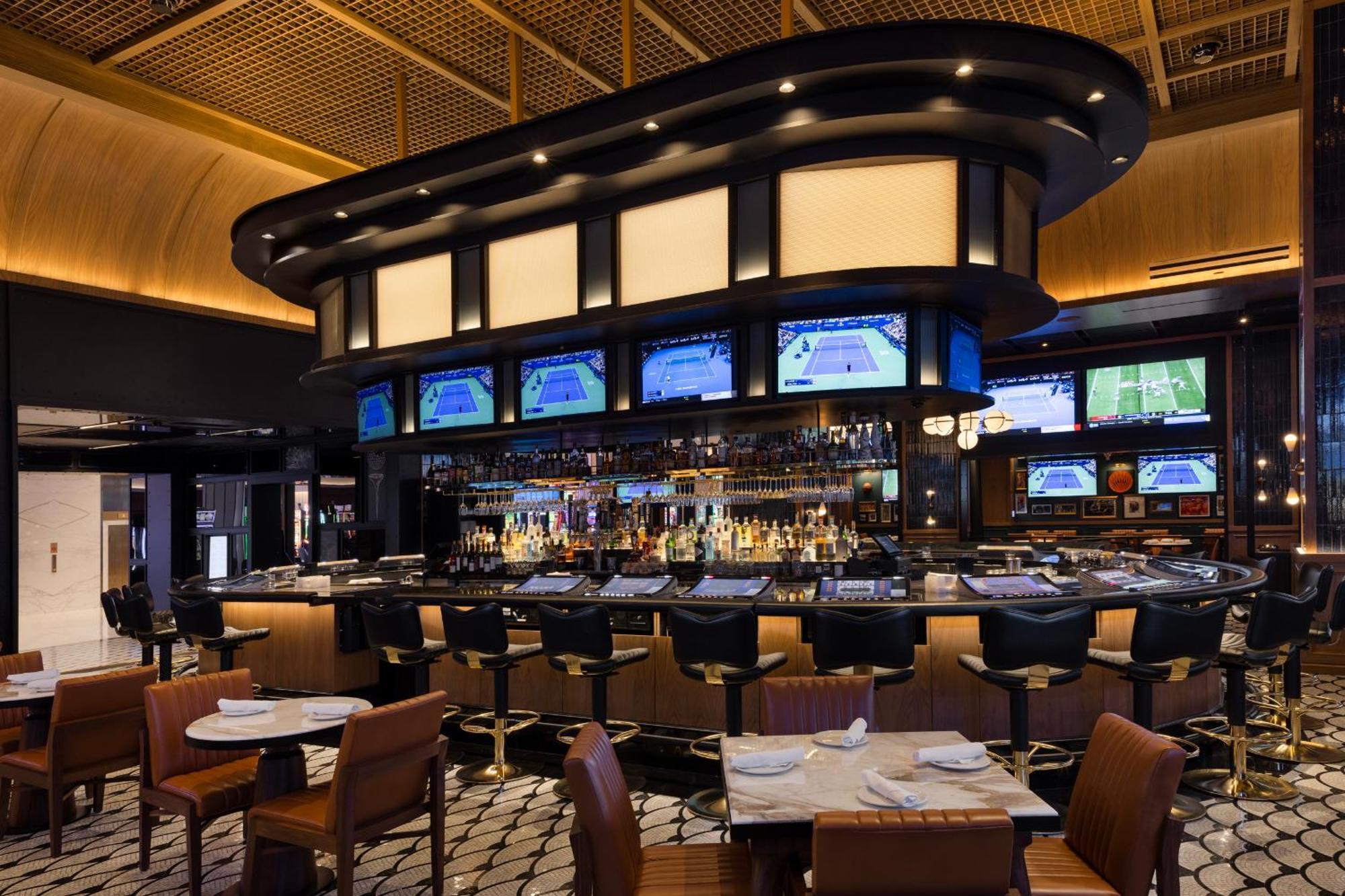 Fontainebleau Las Vegas Esterno foto The bar at the Wynn Sports Book