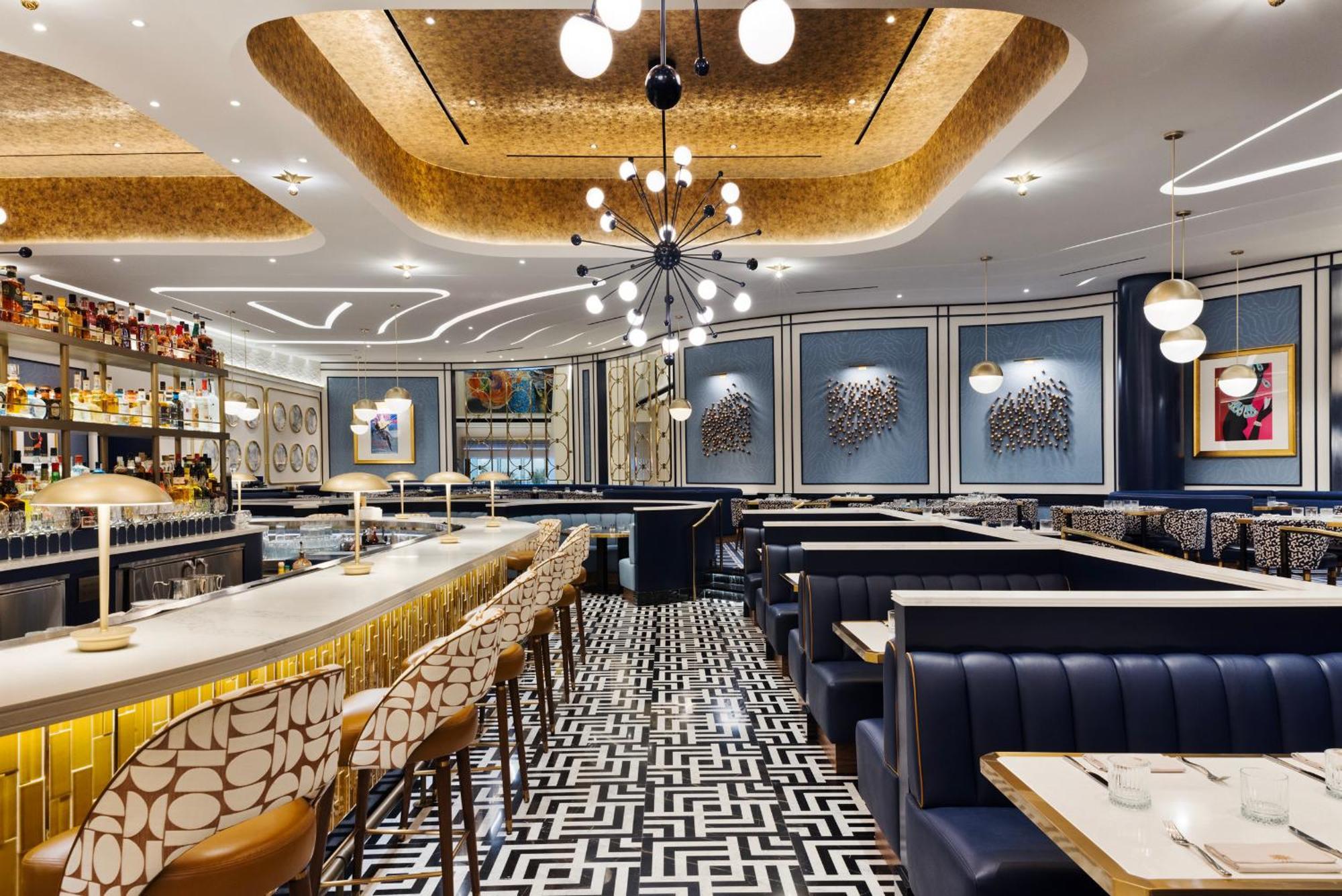 Fontainebleau Las Vegas Esterno foto The interior of the restaurant