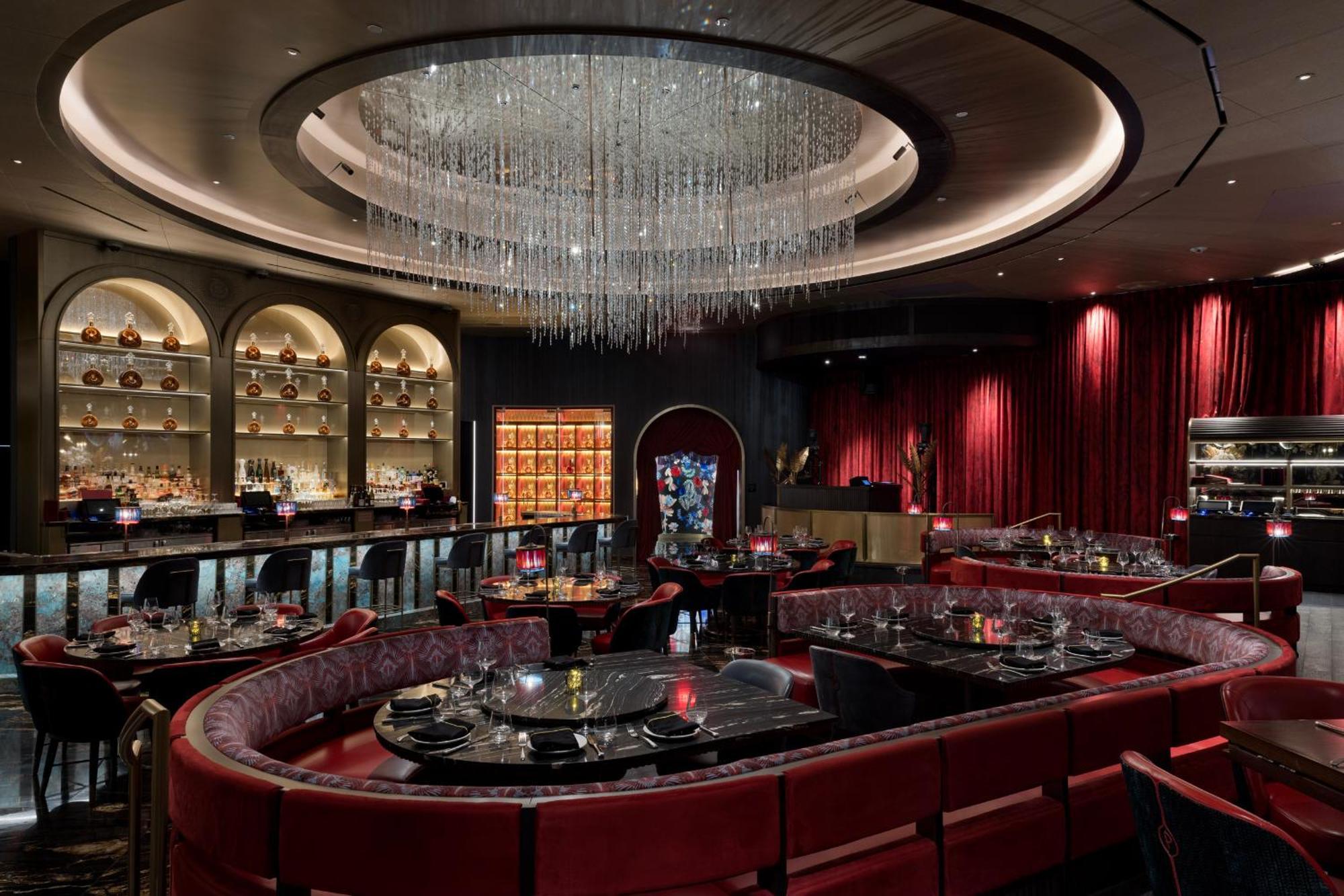 Fontainebleau Las Vegas Esterno foto Interior of the restaurant