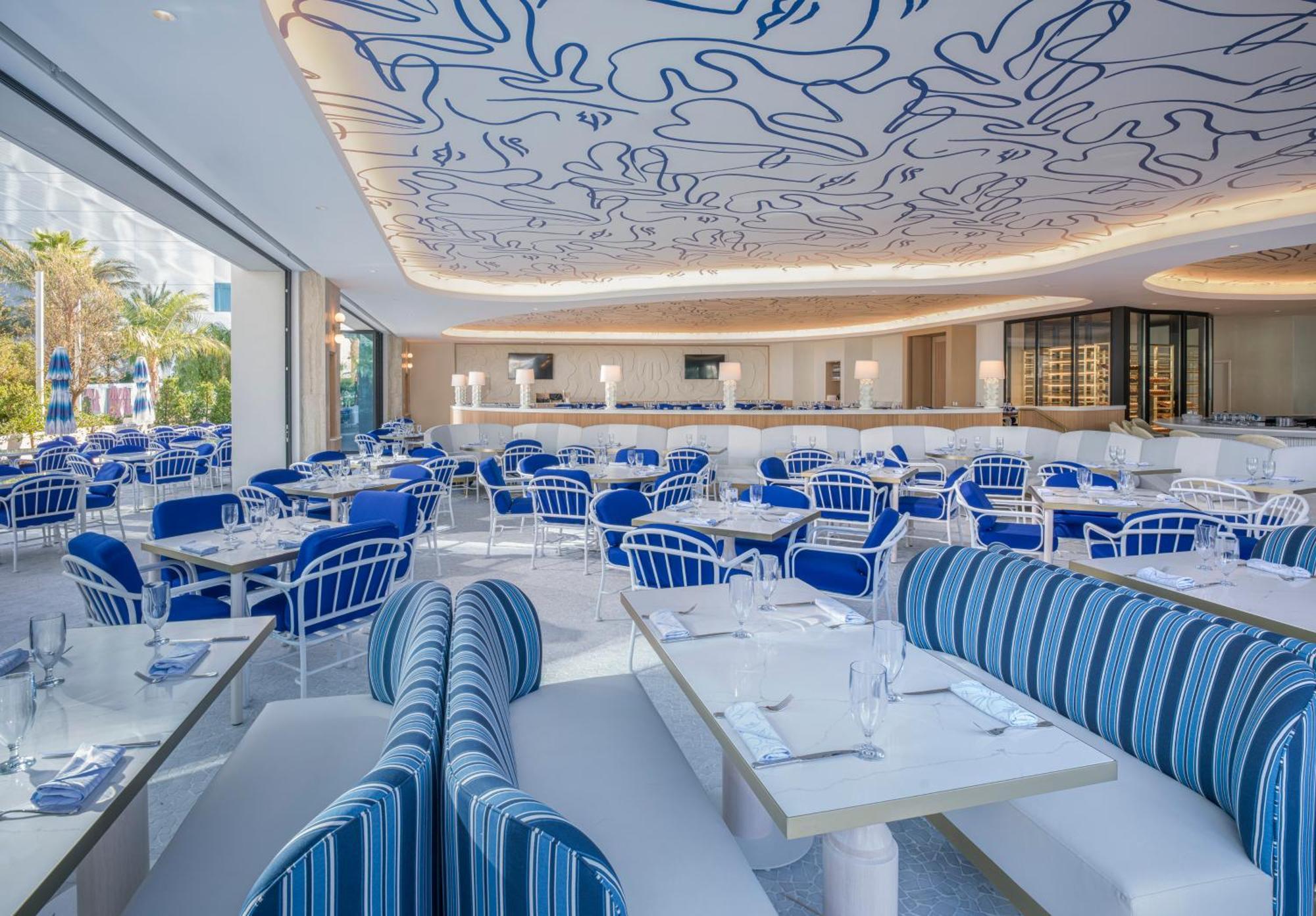 Fontainebleau Las Vegas Esterno foto The interior of the restaurant