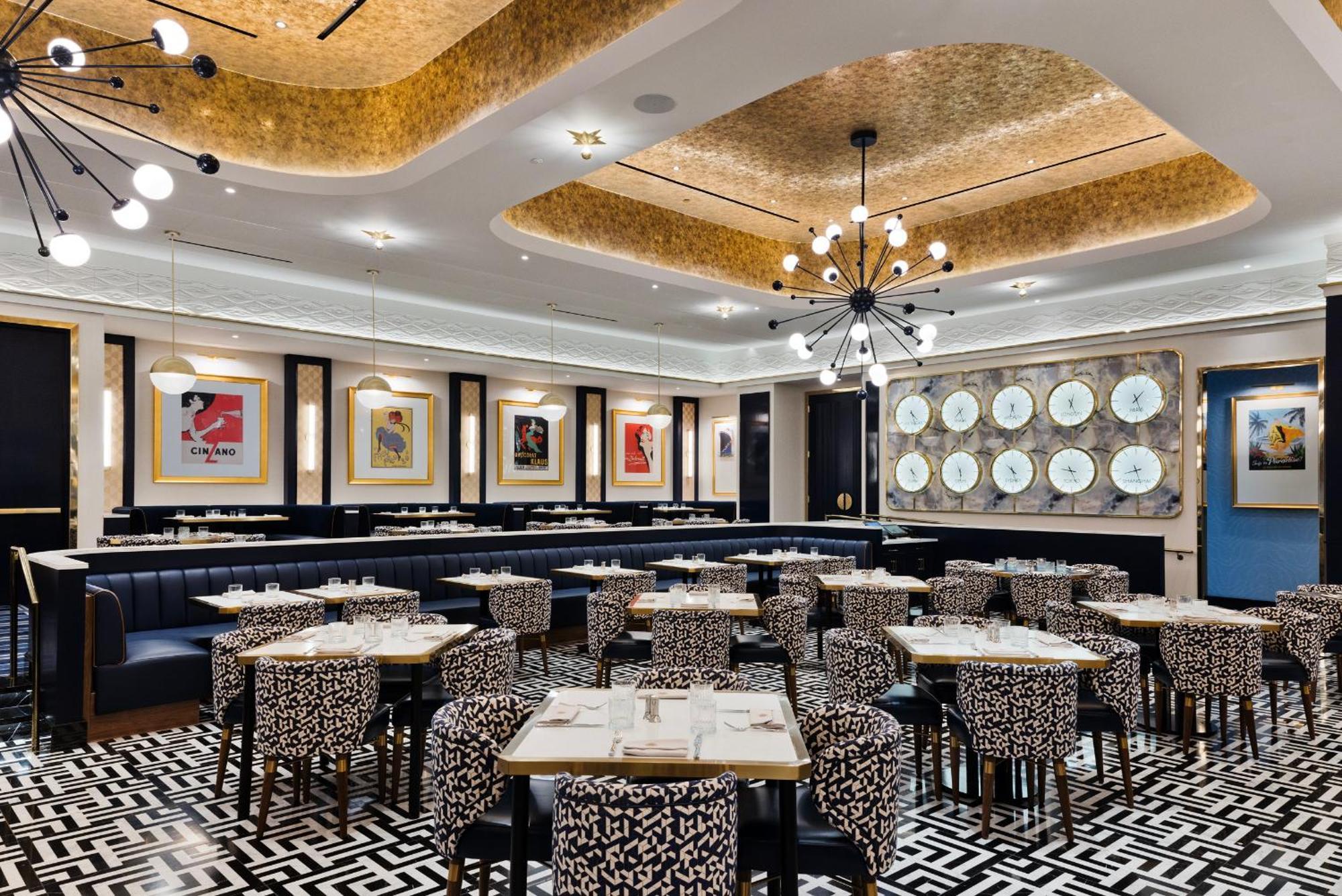 Fontainebleau Las Vegas Esterno foto The interior of the restaurant