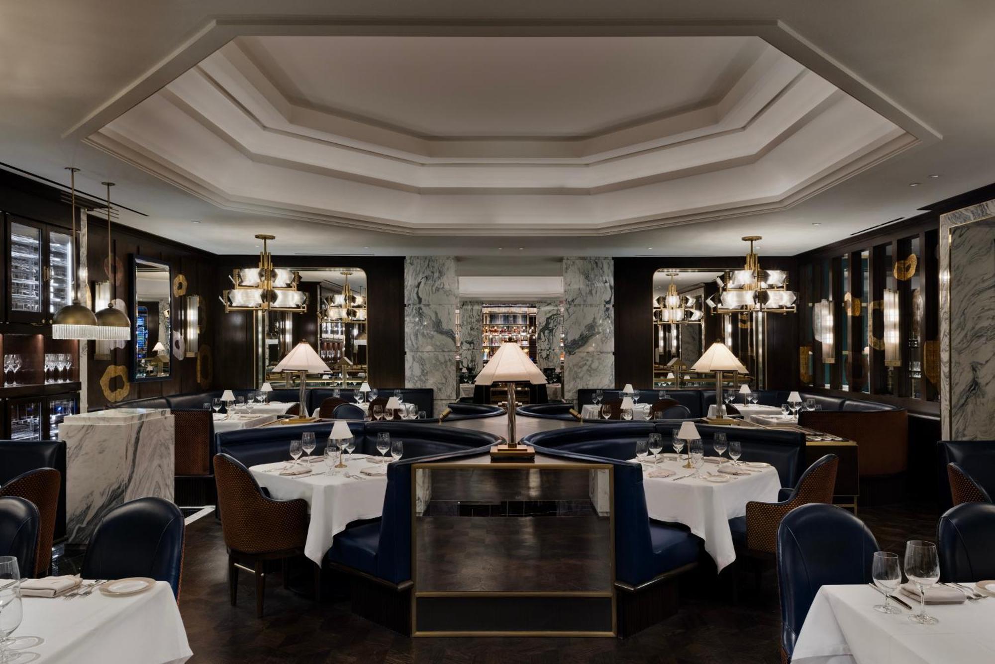 Fontainebleau Las Vegas Esterno foto The interior of the restaurant