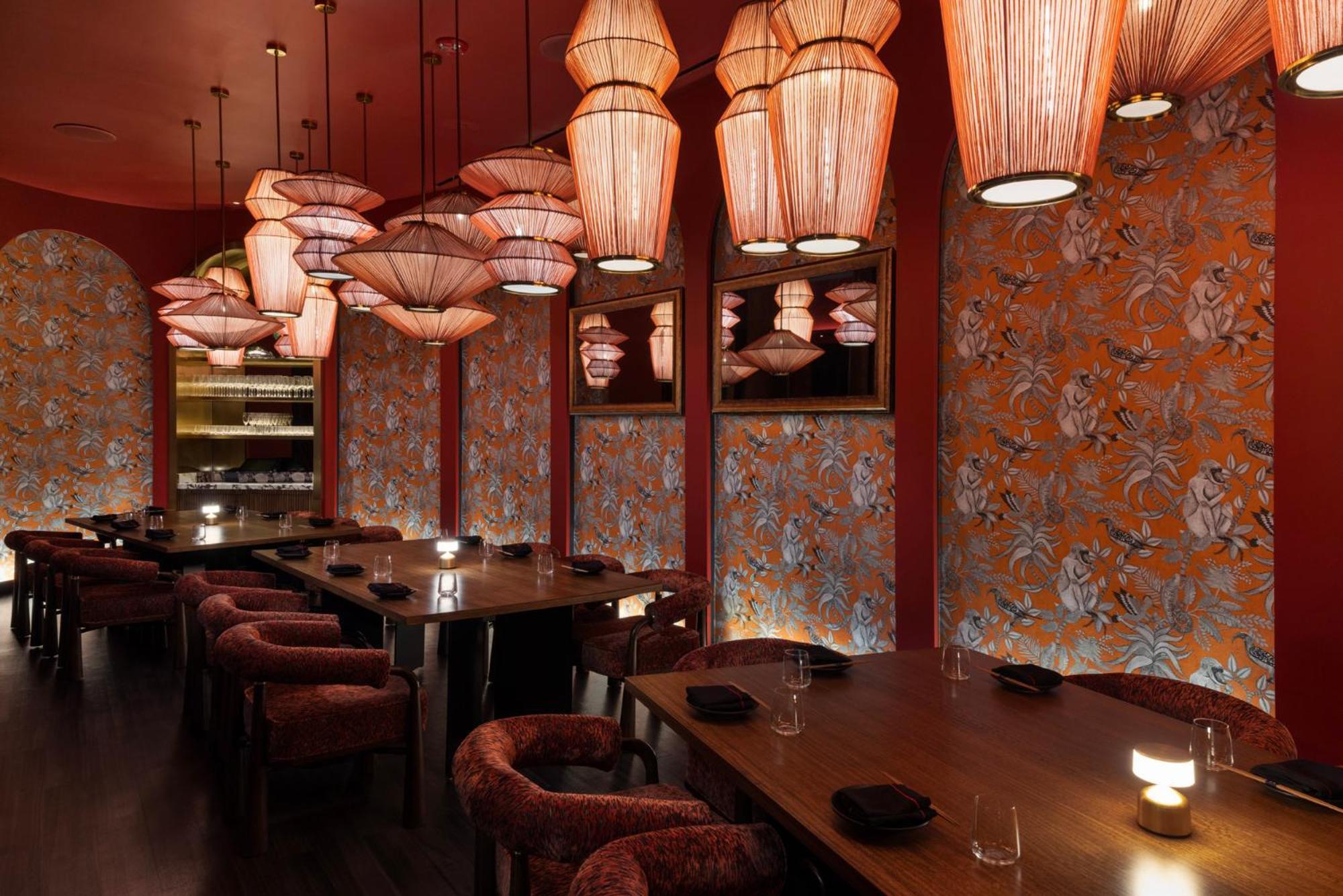 Fontainebleau Las Vegas Esterno foto Interior of the restaurant