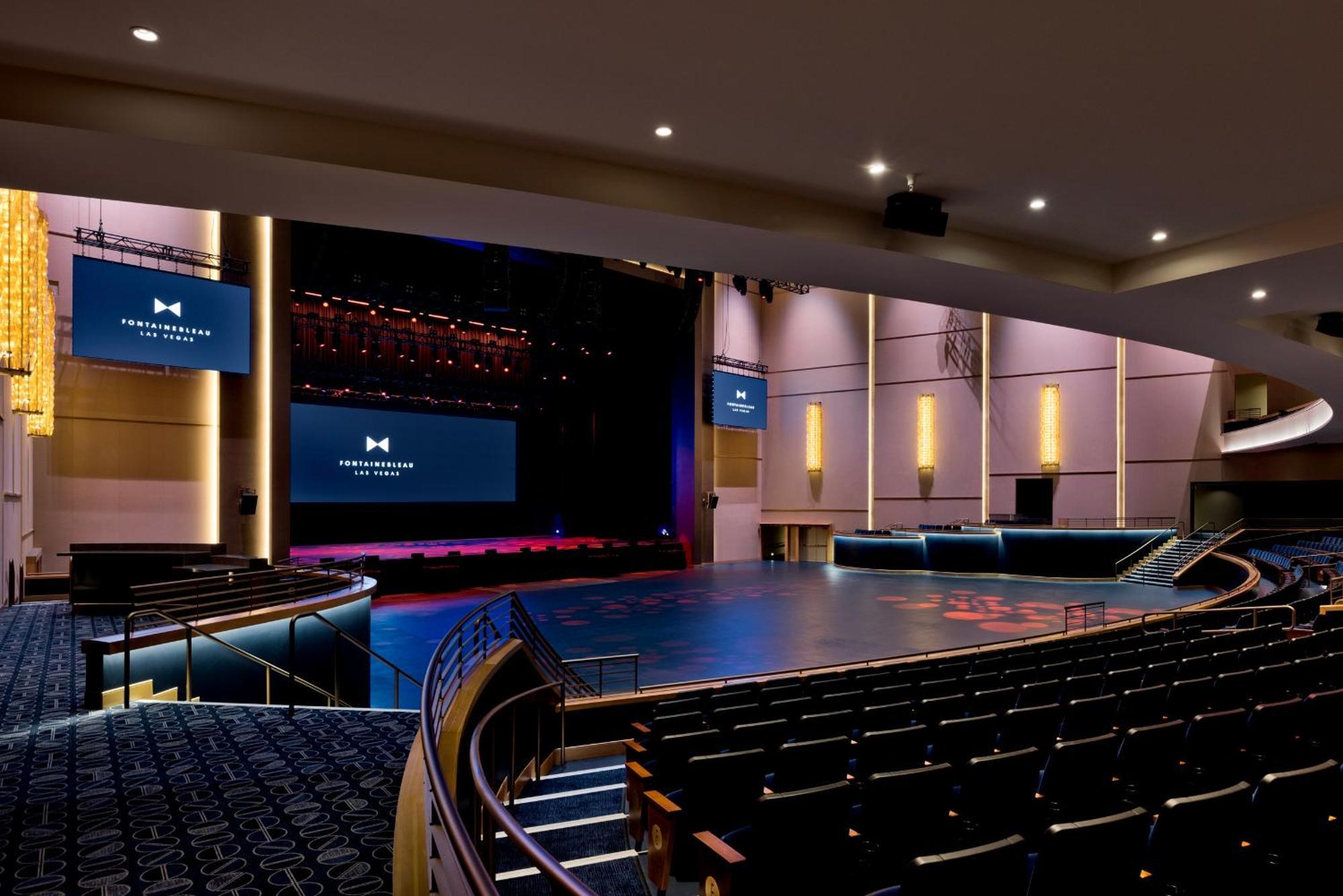 Fontainebleau Las Vegas Esterno foto The interior of the theater