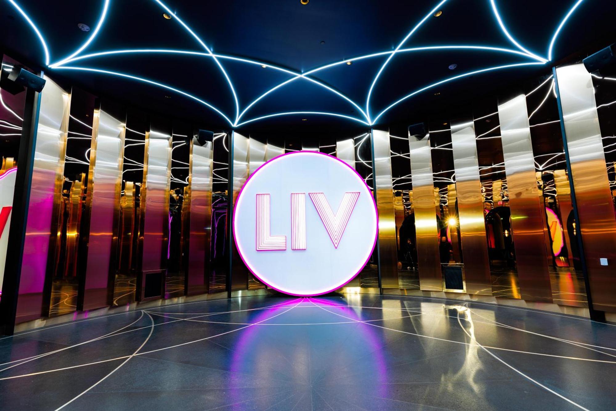 Fontainebleau Las Vegas Esterno foto The entrance to LIV