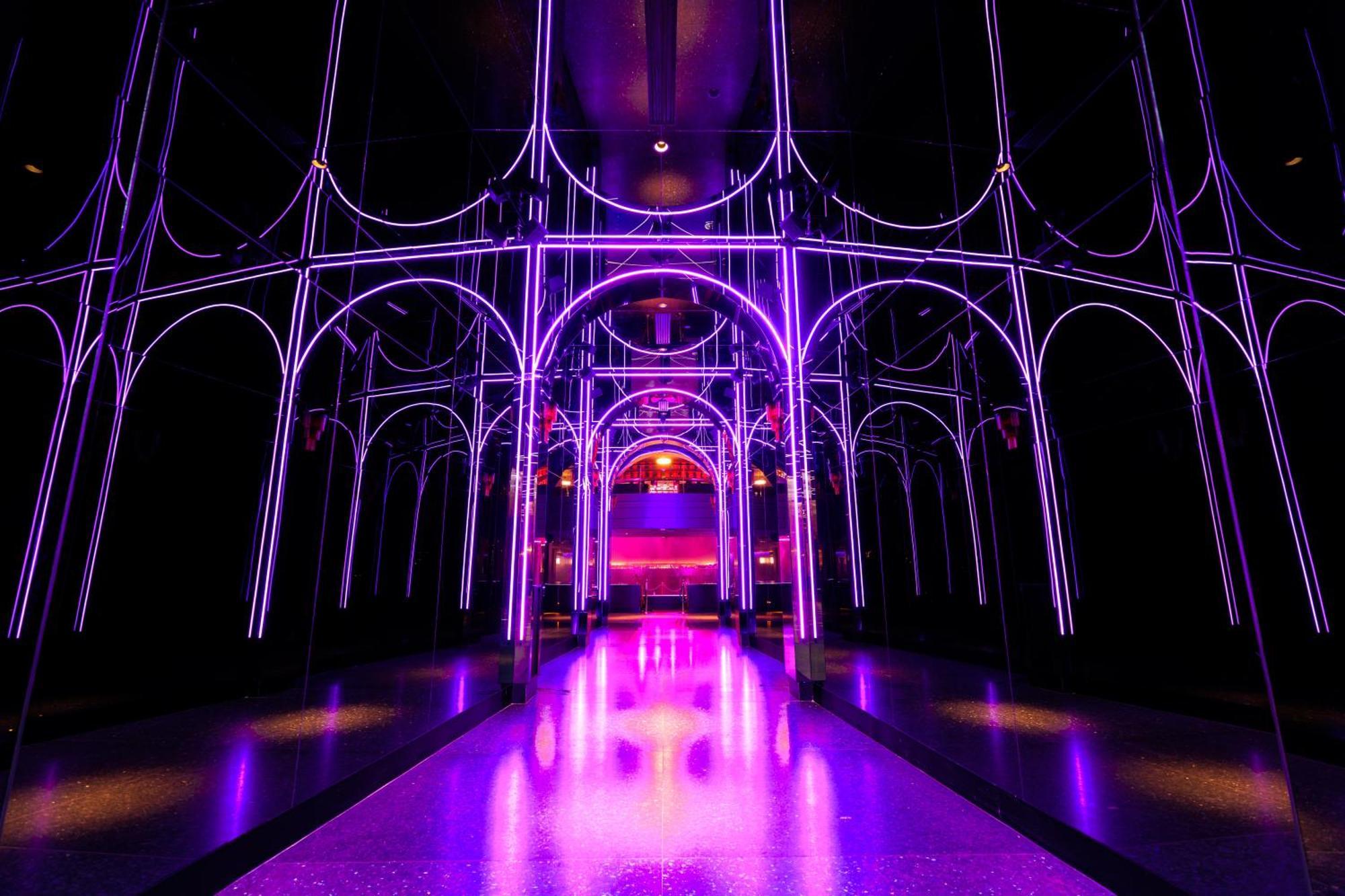 Fontainebleau Las Vegas Esterno foto The interior of the nightclub
